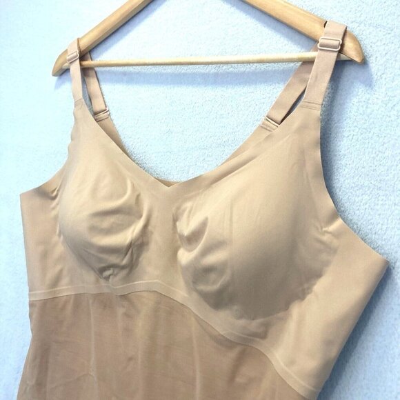 Honeylove LiftWear Cami 3X Tan Beige Tummy Control Shapewear Convertible Tank - Picture 5 of 15